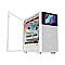 SAMA V Play 4367 Mid Tower Case ATX, With Monitor 7 inch - White (BTF)