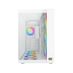 Xigmatek AQUA Ultra Glass, Arctic Mid Tower Case - White