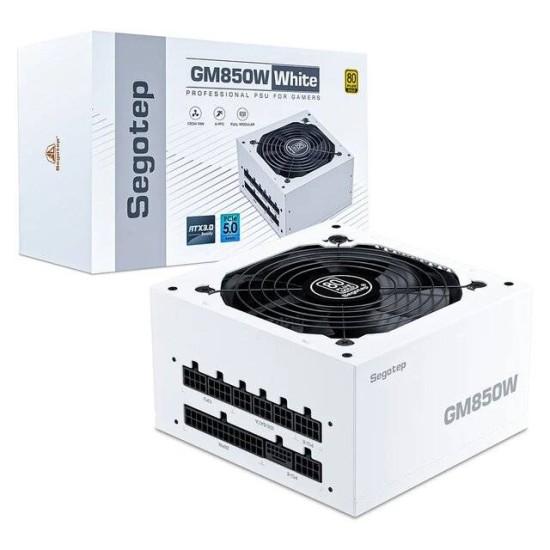 Segotep GM 80+ GOLD PSU (White)