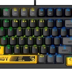 لوحة مفاتيح الألعاب الميكانيكية Bloody S98 RGB BLMS Red Switch Sports Lime