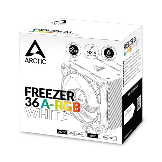 Arctic Freezer 36 A-RGB - White Arctic Freezer 36 A-RGB - White
