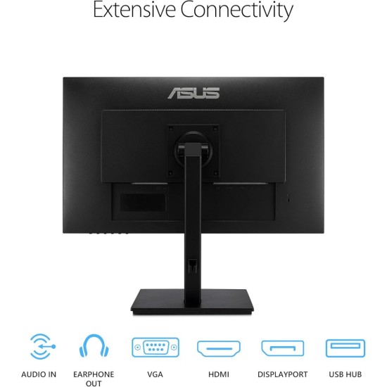 شاشة ASUS 24 VA24DQSB 75Hz 5Ms FHD (1920x1080P) مسطحة IPS