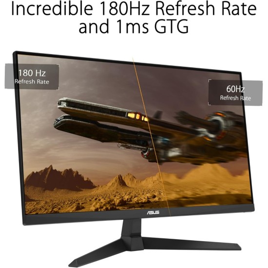 شاشة ASUS TUF Gaming VG279Q3A-W 27 FHD (1920x1080) 180Hz 1Ms Fast IPS، شاشة بيضاء