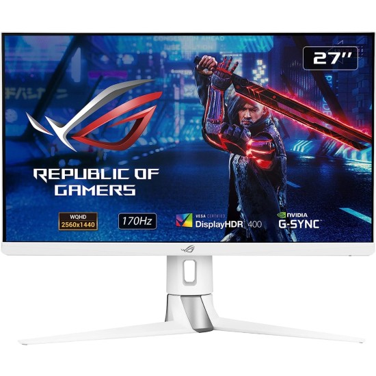 شاشة ASUS ROG Strix 27 XG27AQV 2K (2560x1440) 170Hz 1Ms IPS Curve