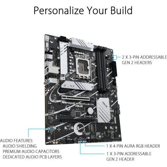 ASUS PRIME B760-PLUS D4 ASUS PRIME B760-PLUS D4