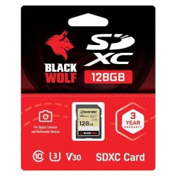 Black Wolf : SDXC Card (128GB)