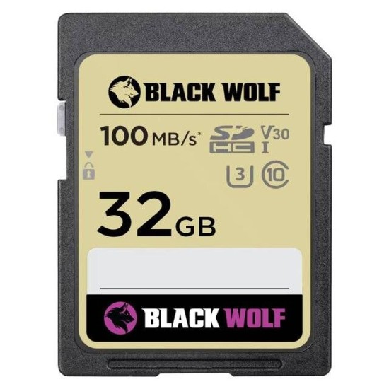 Black Wolf : SDXC Card (32GB)