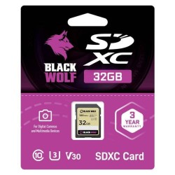 Black Wolf : SDXC Card (32GB)