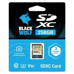 Black Wolf : SDXC Card (256GB)