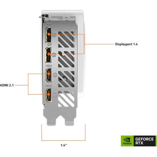 GIGABYTE RTX 4060TI AERO OC 8GD