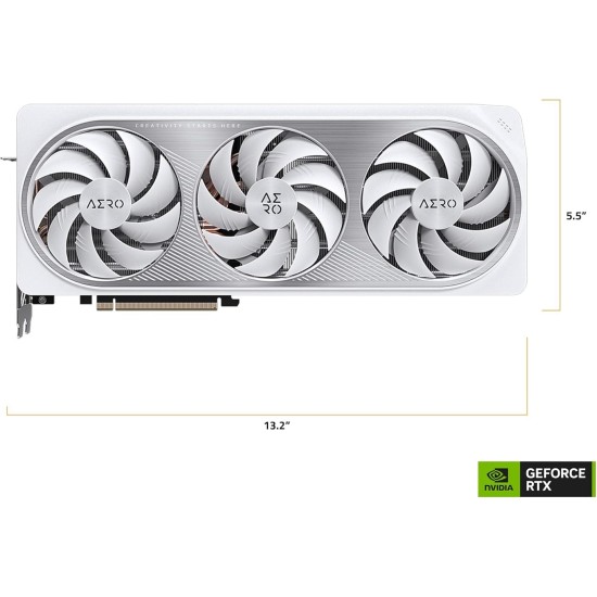 GIGABYTE GeForce RTX 4070 Ti AERO OC 12G