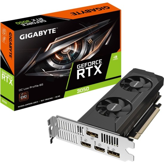 GIGABYTE GeForce RTX 3050 OC Low Profile 6G 