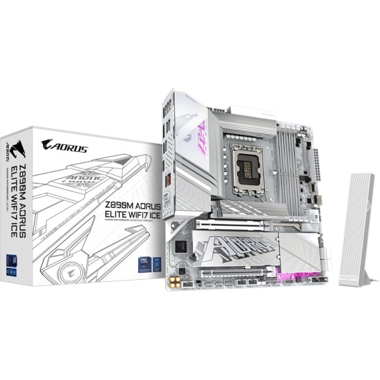 Gigabyte Z890 AORUS ELITE WIFI7 ICE Gigabyte Z890 AORUS ELITE WIFI7 ICE