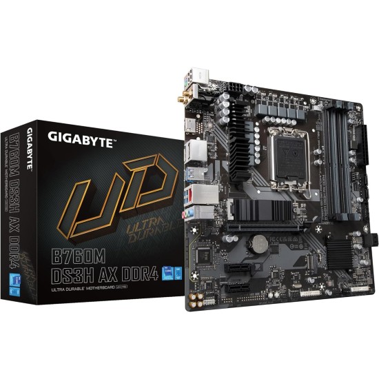 M.B GIGABYTE B760M DS3H AX DDR4