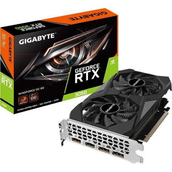 Gigabyte GeForce RTX 3050 WINDFORCE OC 6