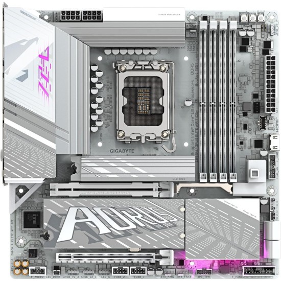 Gigabyte Z890 AORUS ELITE WIFI7 ICE Gigabyte Z890 AORUS ELITE WIFI7 ICE