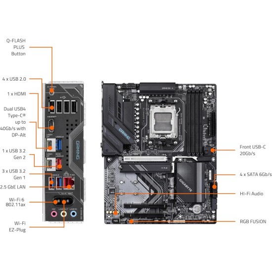 Gigabyte X870 GAMING WIFI6, Motherboard Gigabyte X870 GAMING WIFI6, Motherboard