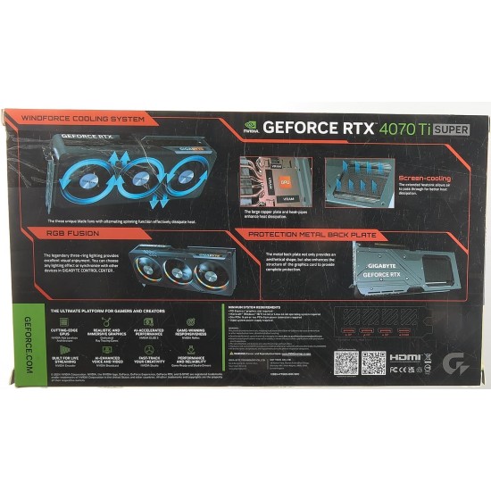 Gigabyte GeForce RTX 4070 Ti Super Gaming OC 