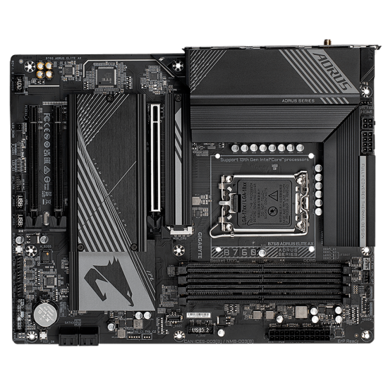 M.B GIGABYTE B760 AORUS ELITE AX DDR