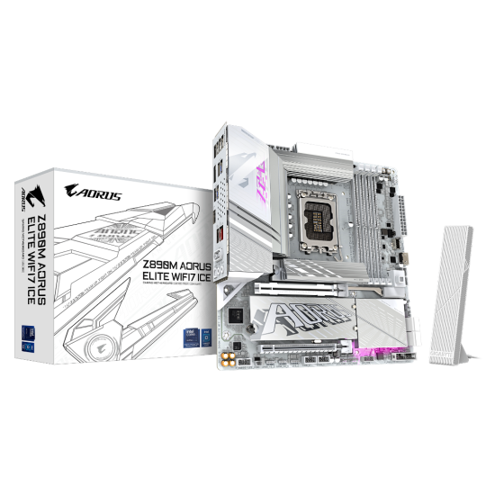 M.B GIGABYTE Z890M A ELITE WIFI7 ICE 1851  LGA