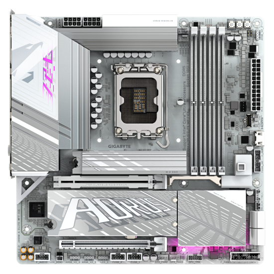 M.B GIGABYTE Z890M A ELITE WIFI7 ICE 1851  LGA