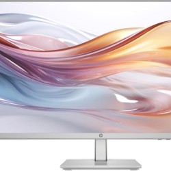 HP Series 5 527sh Height Adjust Monitor 27" FHD IPS (1920x1080) Display, 2X HDMI, 1x VGA, Ideal for Home & Business, Black/Silver