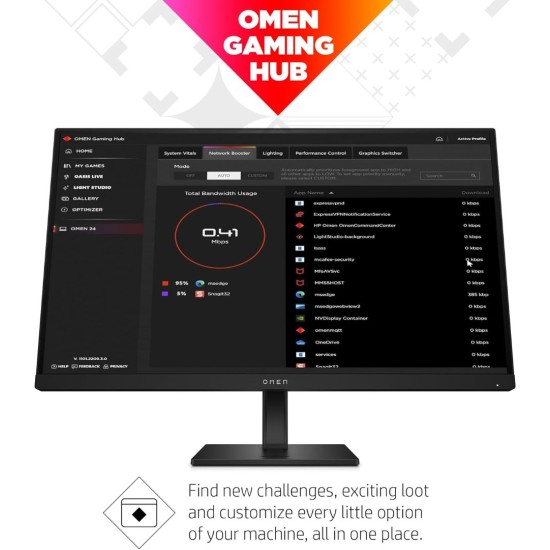 HP OMEN 27s Gaming Monitor, 27 Inch