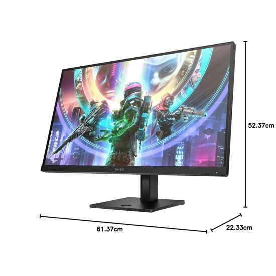 HP OMEN Gaming Monitor, 27 inch(68.6 cm) QHD