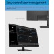 HP P27 G5 Monitor, 27" FHD IPS Display, 75Hz Refresh Rate, 5ms (GtG with Overdrive) Response Time, On-Screen Controls, 3-Sided Borderless, Adjustable Height & Tilt, Black