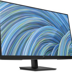 HP P27 G5 Monitor, 27" FHD IPS Display, 75Hz Refresh Rate, 5ms (GtG with Overdrive) Response Time, On-Screen Controls, 3-Sided Borderless, Adjustable Height & Tilt, Black