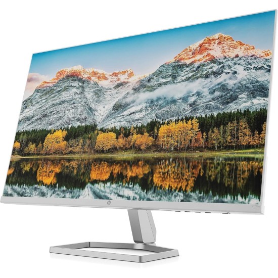 شاشة HP M27fw مقاس 27 بوصة بنسبة عرض إلى ارتفاع 16:9 مع تقنية FreeSync و IPS