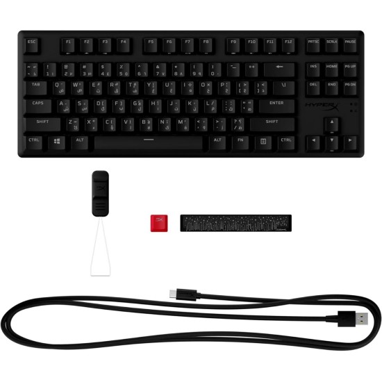 لوحة مفاتيح الألعاب الميكانيكية HyperX Alloy Origins Core PBT HX