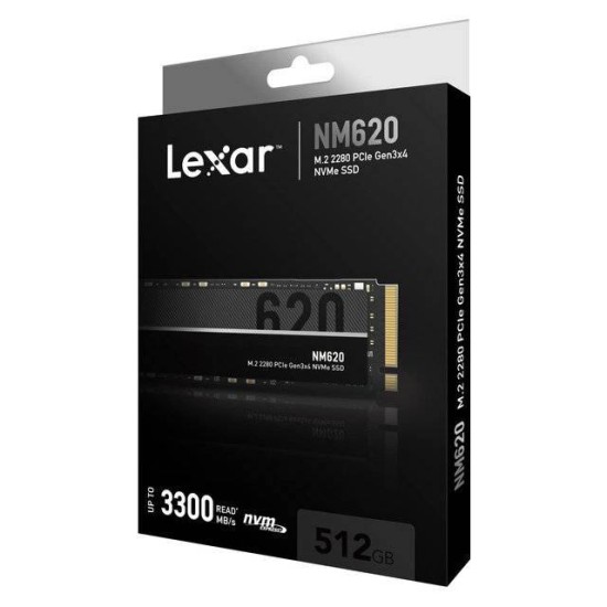 Lexar 512GB NM620 M.2 NVMe SSD