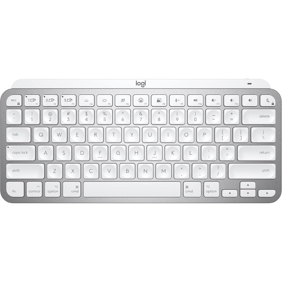 لوجيتك MX Keys لوحة مفاتيح لاسلكية صغيرة لنظام التشغيل Mac