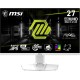 شاشة MSI MAG 274URFW UHD 4K (3840x2160) 160Hz 0.5Ms Rapid IPS Flat - بيضاء