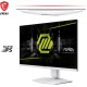 شاشة MSI MAG 274URFW UHD 4K (3840x2160) 160Hz 0.5Ms Rapid IPS Flat - بيضاء