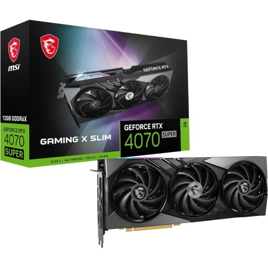 MSI VGA RTX 4070 SUPRE GAMING X SLIM 12GB