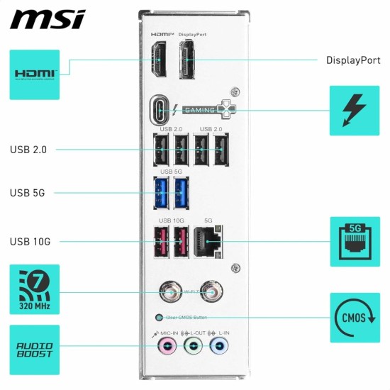 MSI B860 GAMING PLUS WIFI , Motherboard MSI B860 GAMING PLUS WIFI , Motherboard