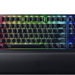 Razer Huntsman V2 Tenkeyless - لوحة مفاتيح الألعاب الضوئية (مفتاح أحمر خطي)