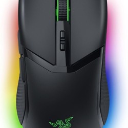 ماوس الألعاب اللاسلكي Razer Cobra Pro، Razer Chroma RGB، مستشعر بصري Focus Pro 30K، حتى 30000 نقطة في البوصة، 8 أزرار قابلة للبرمجة، كابل Speedflex USB من النوع C، أسود