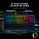 لوحة مفاتيح الألعاب Razer Ornata V3 X: مفاتيح منخفضة المستوى - مفاتيح غشائية صامتة - مقاومة للانسكاب - إضاءة Chroma RGB - مسند معصم مريح