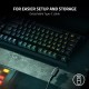 Razer Huntsman V2 Tenkeyless - لوحة مفاتيح الألعاب الضوئية (مفتاح أحمر خطي)