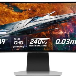 Samsung Odyssey OLED G9 49 1440p HDR 240 Hz Curved Ultrawide Gaming Monitor