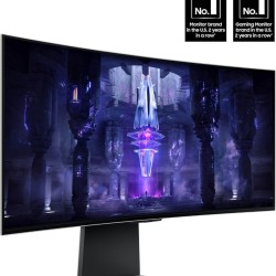 Samsung Odyssey OLED G8 34 1440p HDR 175 Hz Curved Ultrawide Gaming Monitor