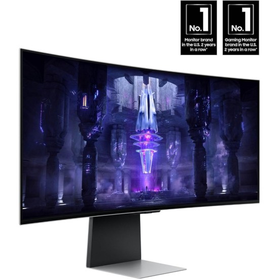 Samsung Odyssey OLED G8 34 1440p HDR 175 Hz Curved Ultrawide Gaming Monitor