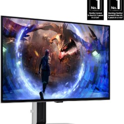 Samsung Odyssey OLED G6 G60SD 27" 1440p 360 Hz Gaming Monitor (Silver)