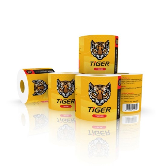 Tiger Thermal Paper Roll T-8080