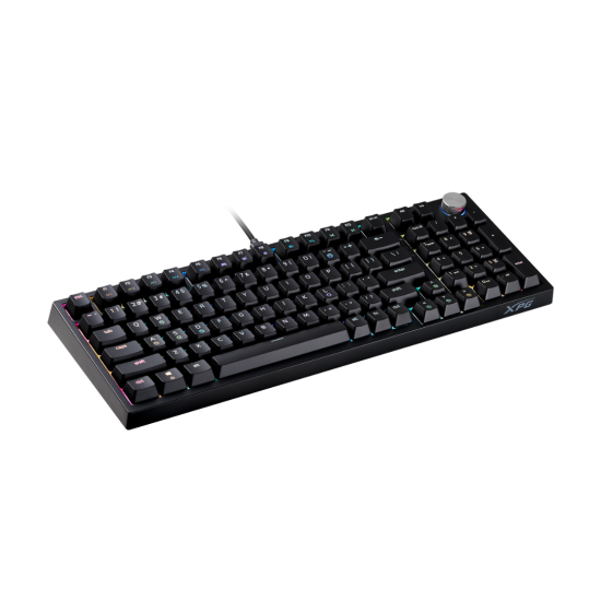 XPG Sorcerer Black 96% Form Factor Gasket Mount 97 Keys (ANSI)/98 Keys(ISO) USB-C 5V DC