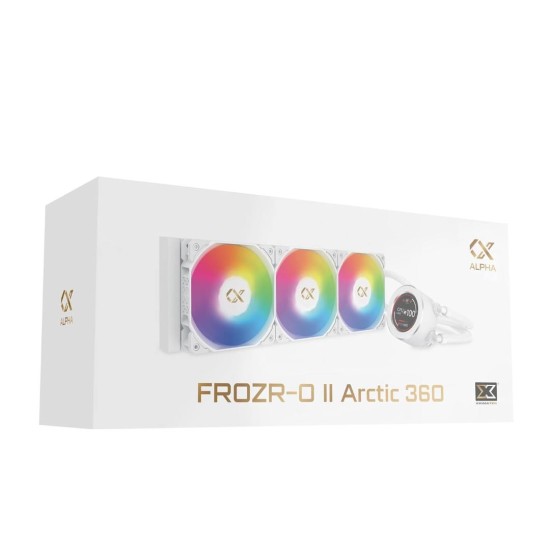 Xigmatek Frozr-O II 360 - White Xigmatek Frozr-O II 360 - White