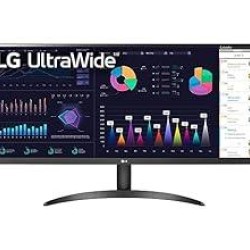 شاشة LG UltraWide 29WQ600-W 29 بوصة FHD، 100 هرتز (2560 × 1080) IPS 5Ms Flat